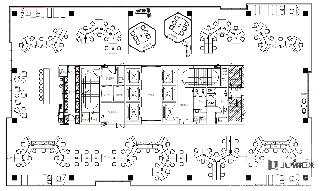 巨米家具案例:泰富華地產設計圖